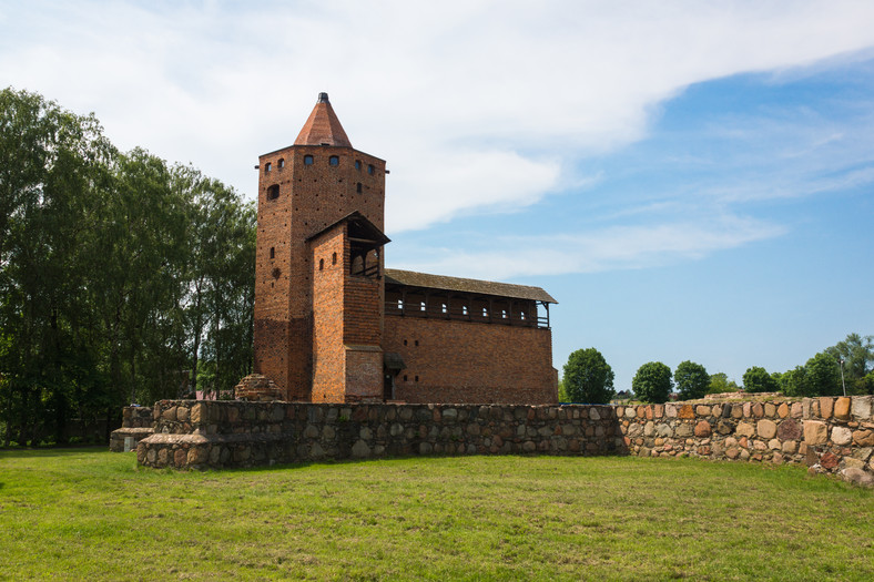 Ruiny zamku w Rawie Mazowieckiej