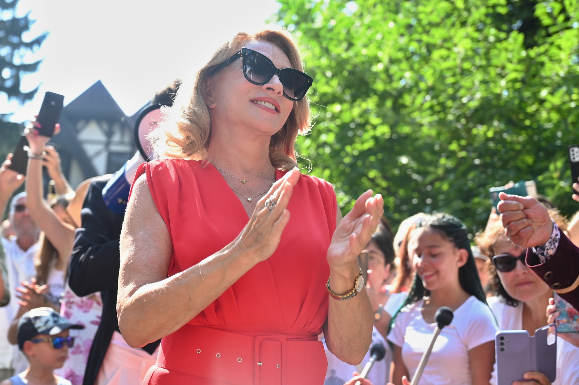 Herečka Zdena Studenková.