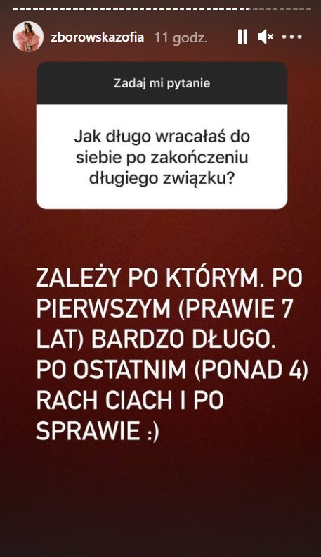 Zofia Zborowska odpowiadała na pytania fanów 