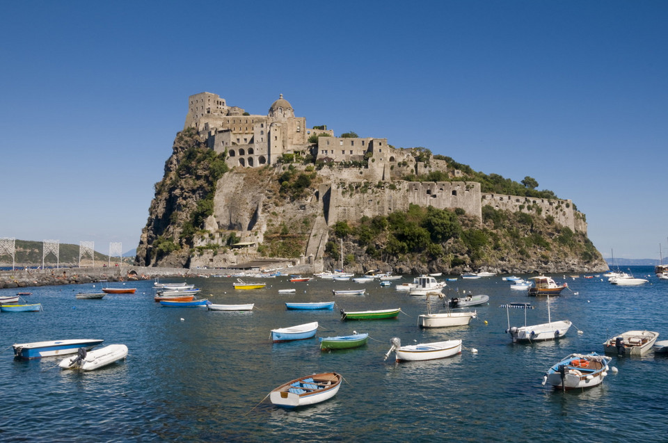 Ischia - zamek Aragoński 