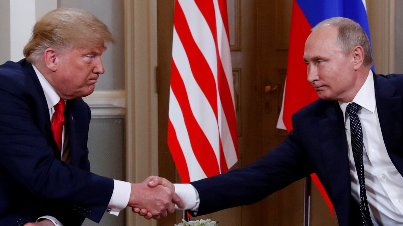 Donald Trump a Vladimir Putin