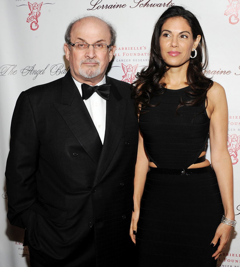 Salman Rushdie na gali "Angel Ball"