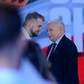 Michał Moskal i Jarosław Kaczyński