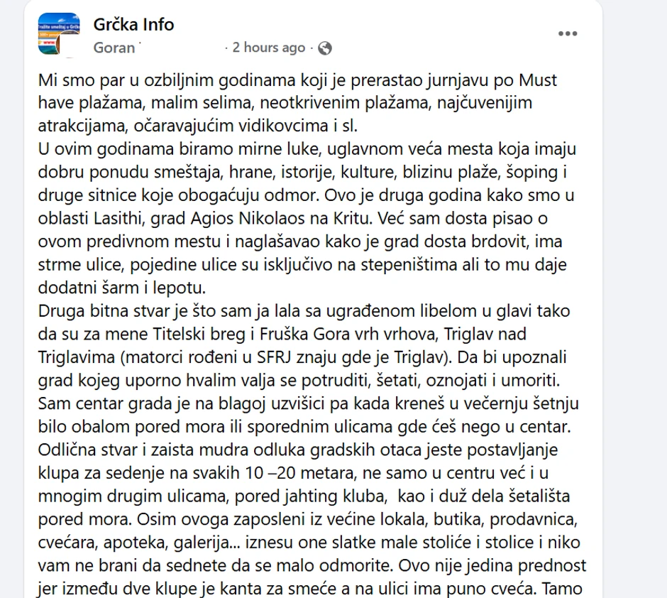 Fejsbuk objava