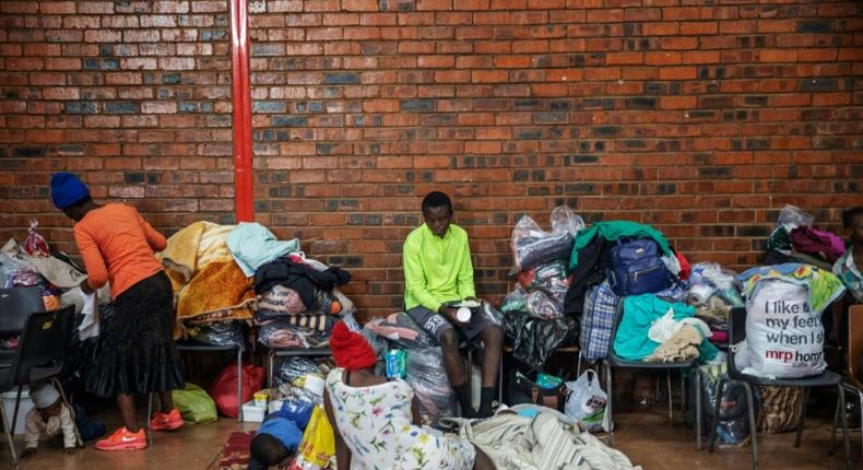 Many foreigners fled the violence with the few belongings they could grab during the Johannesburg attacks