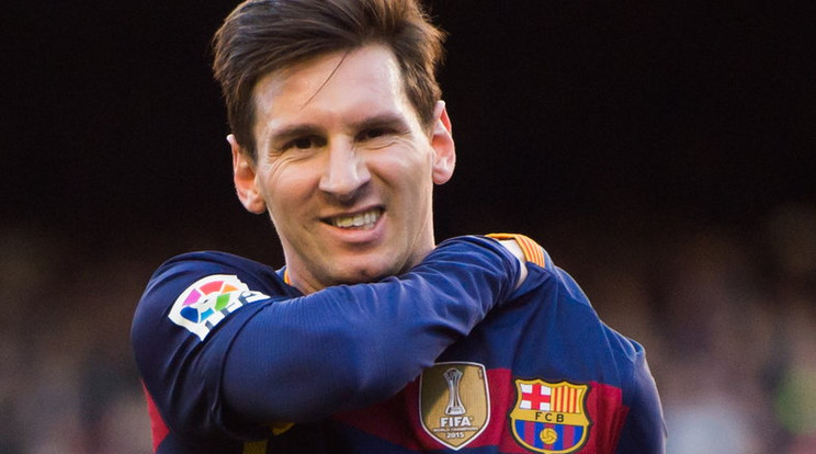 Messi először lett a hónap legjobbja /Fotó: Europress- Getty Images
