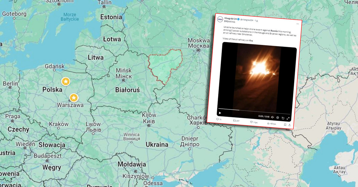 Znów cios w rosyjski przemysł paliwowy. Ukraińskie drony w akcji