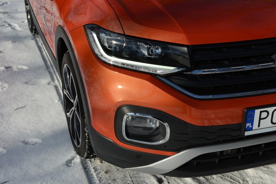 Volkswagen T-Cross zaprojektowano z dbałością o ciekawe detale.