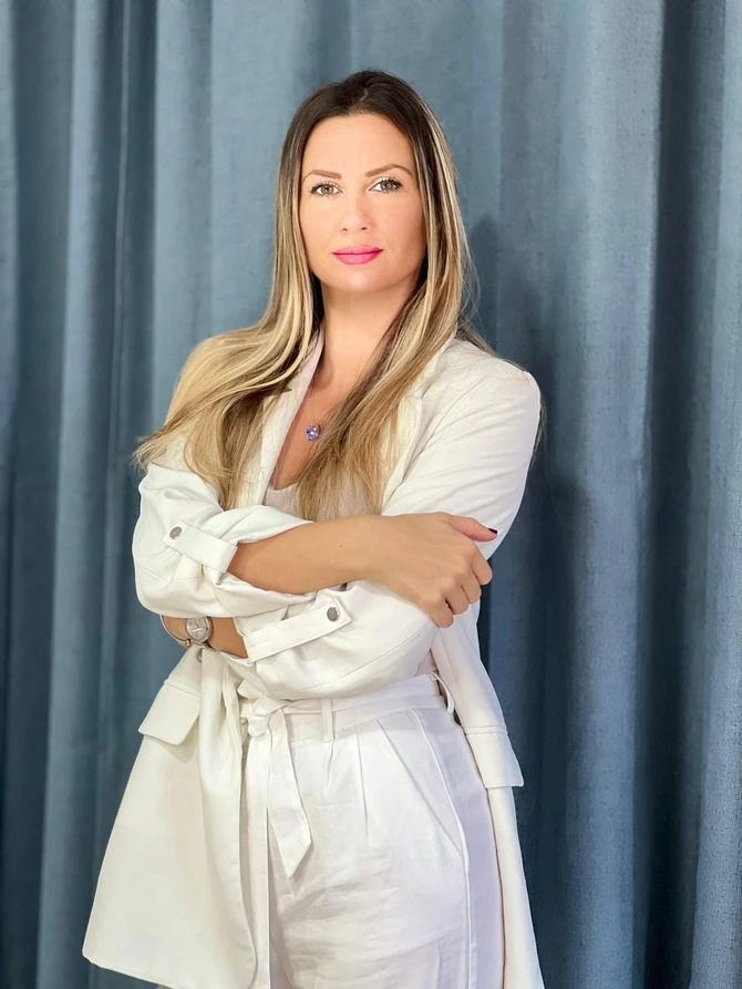 Kozmetičarka Danijela Miljković 