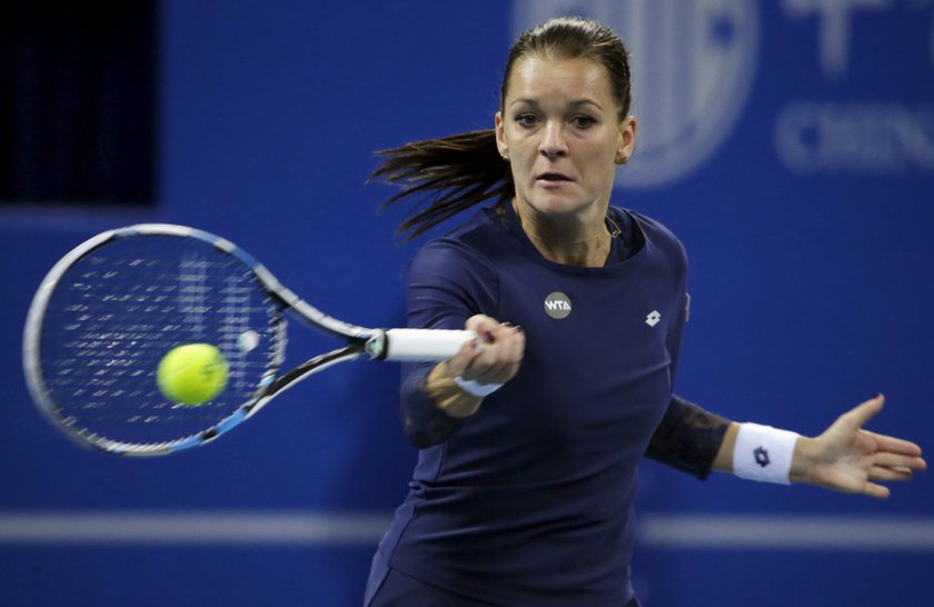 Agnieszka Radwańska w finale turnieju w Tiencinie