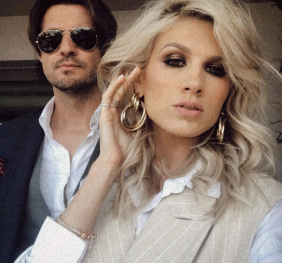 Nevena Božović sa mužem