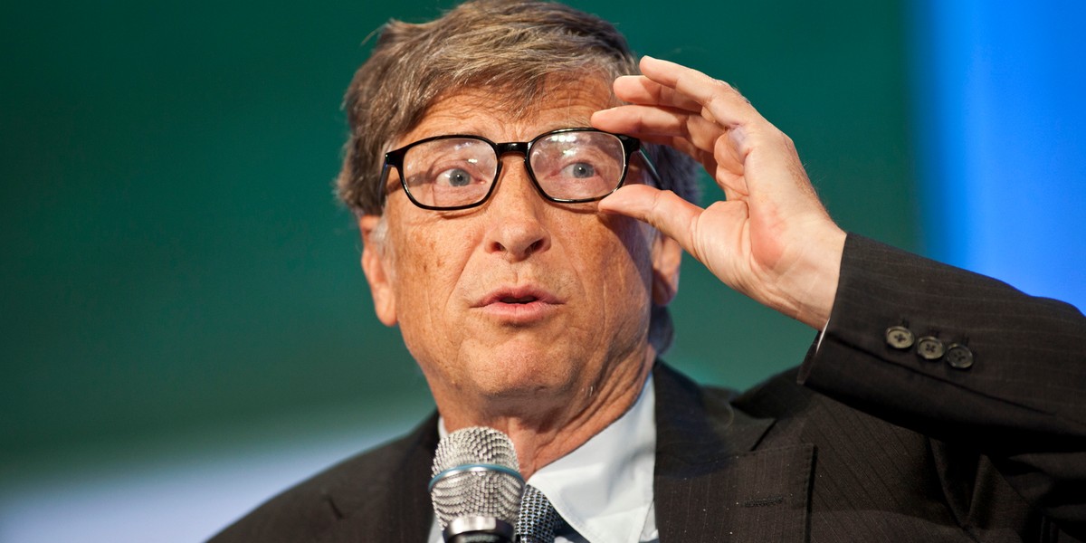 Bill Gates, miliarder, filantrop, współzałożyciel i były prezes firmy Microsoft