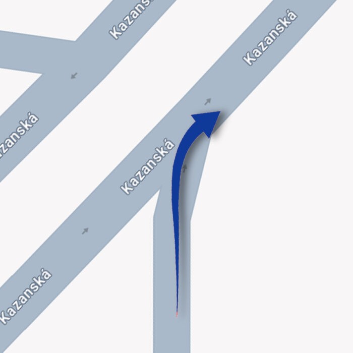 Ilustrácia križovatky.