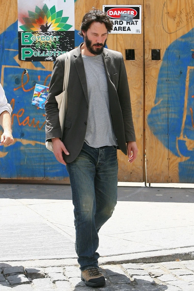 Kijanu Rivs pre 4 godine, promene skoro pa uopšte ni nema