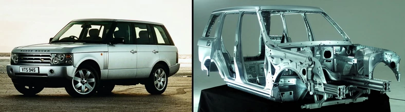 Range Rover III (L322):
w 2001 r. Range Rover przeszedł techniczną rewolucję – ma samonośną karoserię, niezależne zawieszenie wszystkich kół i nowoczesne silniki.