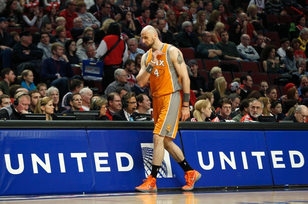 Liga NBA: Marcin Gortat najlepszym zawodnikiem Phoenix Suns