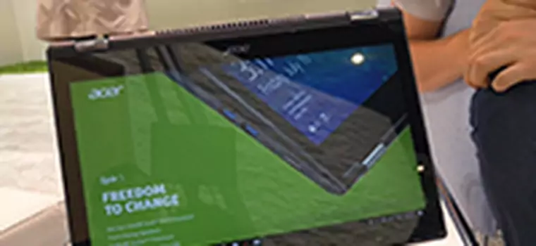 Sprawdzamy Spin 5 - tani, konwertowalny laptop Acera
