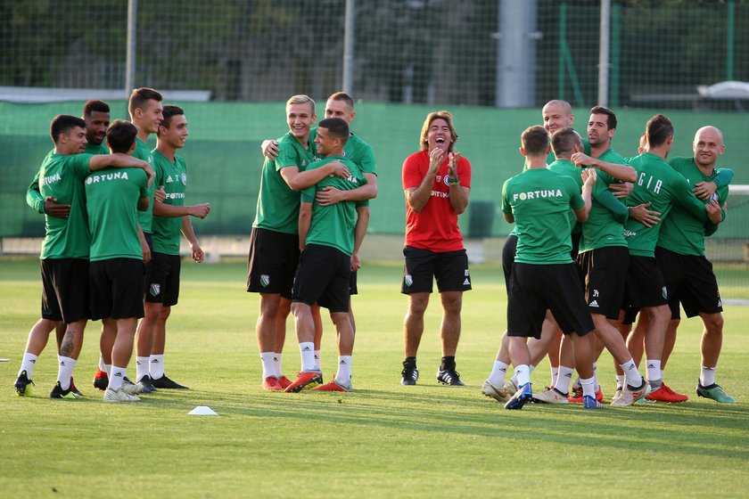 Pilka nozna. Ekstraklasa. Legia Warszawa. Trening. 10.09.2018