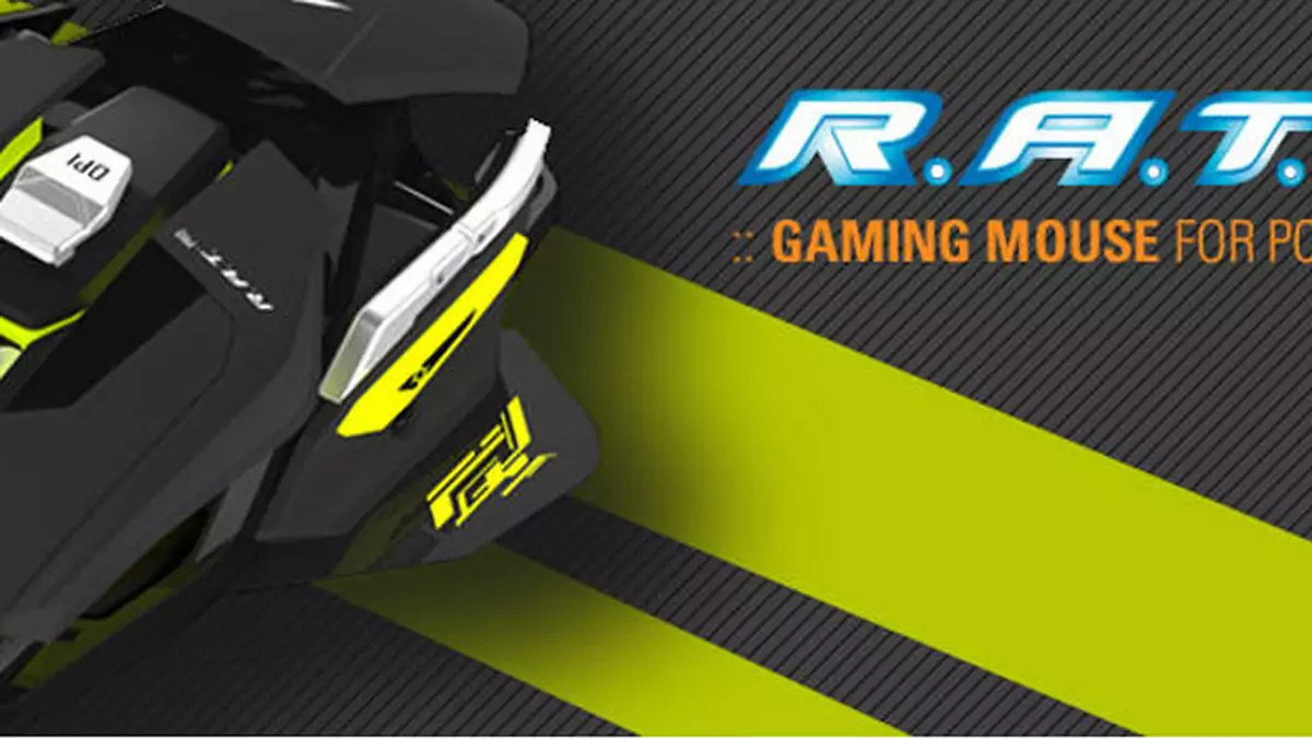 Mad Catz: R.A.T. PRO S - konkretna mysz dla graczy debiutuje w sprzedaży