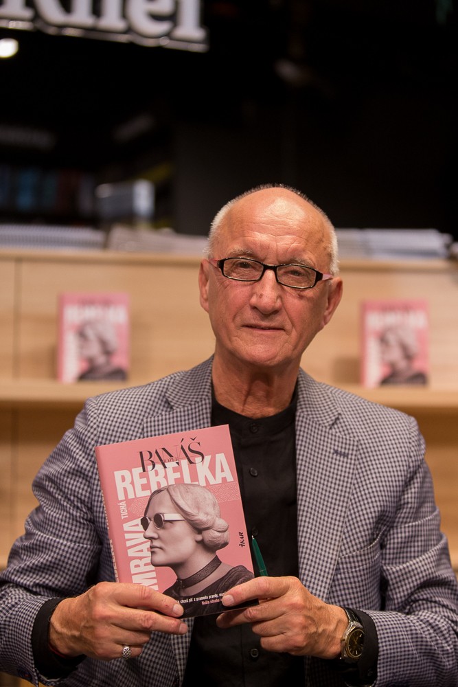 Jozef Banáš uviedol 23. októbra 2025 knihu Tichá rebelka Timrava.