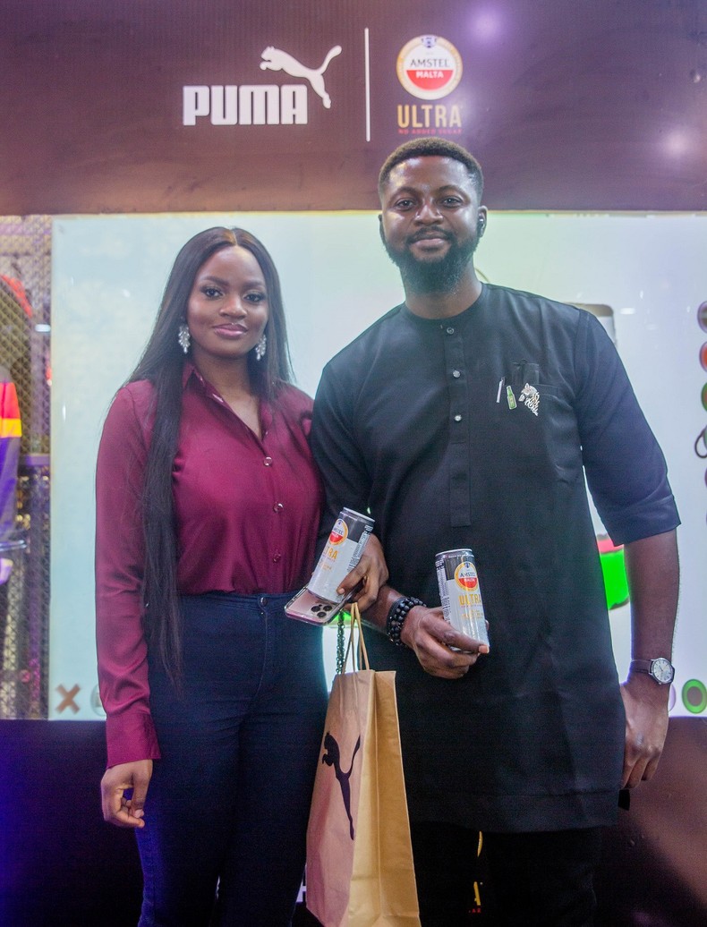 L-R Lulu Madaki and Nnamdi Eke, Key Accounts Manager, Nigerian Breweries