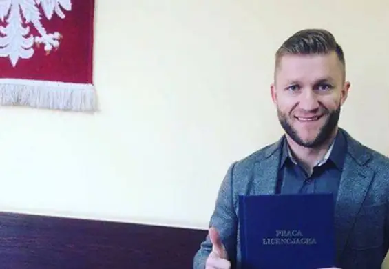 Kuba Błaszczykowski obronił pracę licencjacką