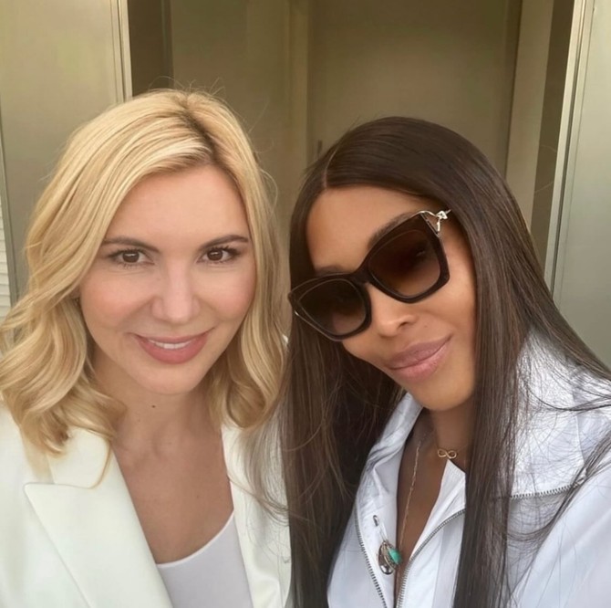 Dr Radmila Lukian i Naomi Kembel