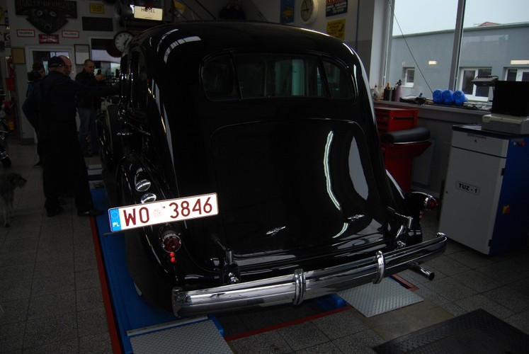 Cadillac 355D przeszedł przegląd techniczy