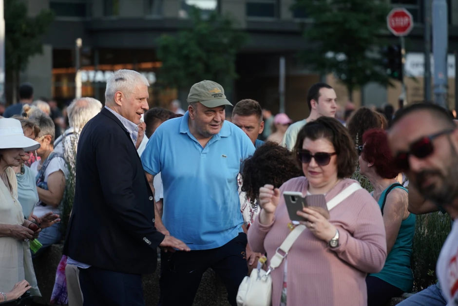 Boris Tadić i Duško Vujošević