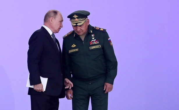 Władimir Putin i Siergiej Szojgu