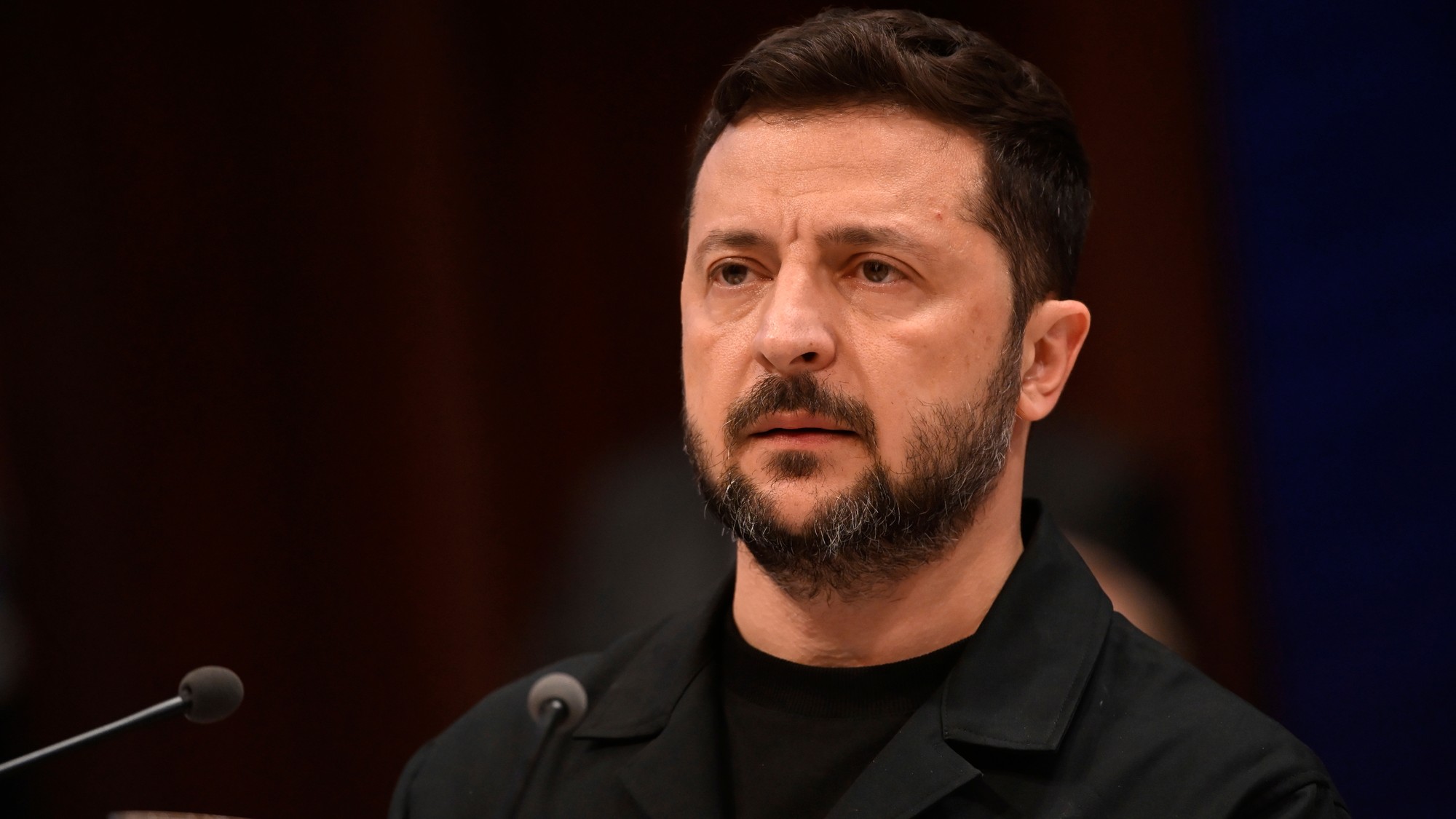 Ukrajinský prezident Volodymyr Zelenskyj.
