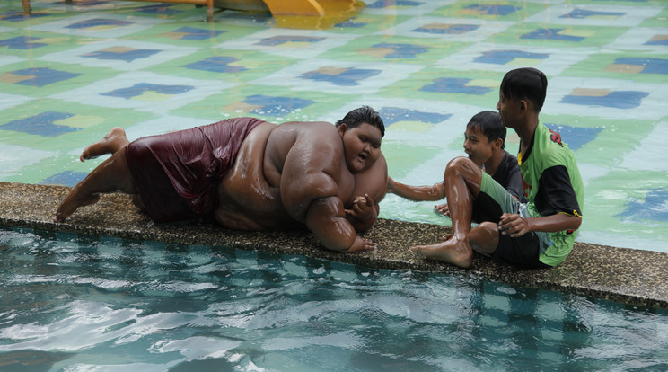 Az indonéz fiú volt a világ legkövérebb gyereke /Fotó: Northfoto