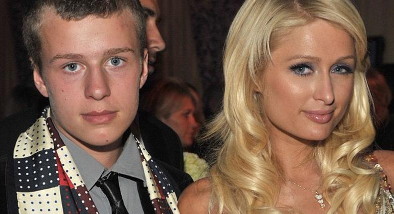 Conrad and Paris Hilton