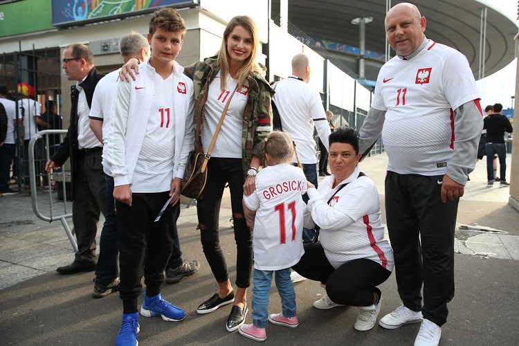 Tak żony i partnerki Polaków kibicowały swoim mężczyznom