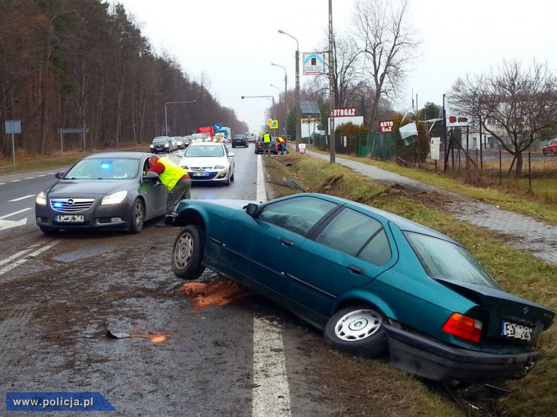 29 wykroczeń i 167 punktów karnych - pościg zakończony wypadkiem