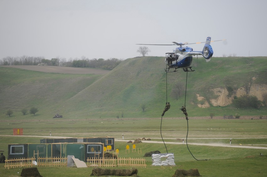 Vojna vežba na Pasuljanskim livadama