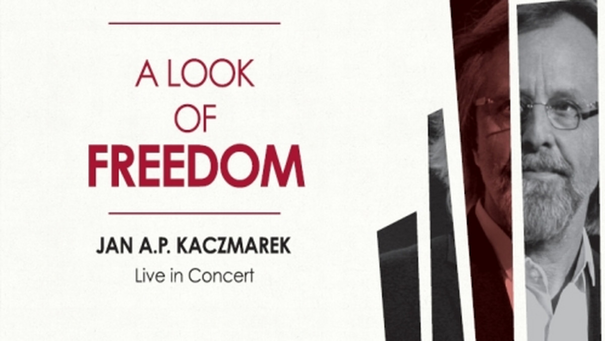 W poniedziałek, 21 listopada ukazała sie płyta "A Look of Freedom" z zapisem koncertu, na który złożyły się kompozycje laureata Oscara, Jana A.P. Kaczmarka.