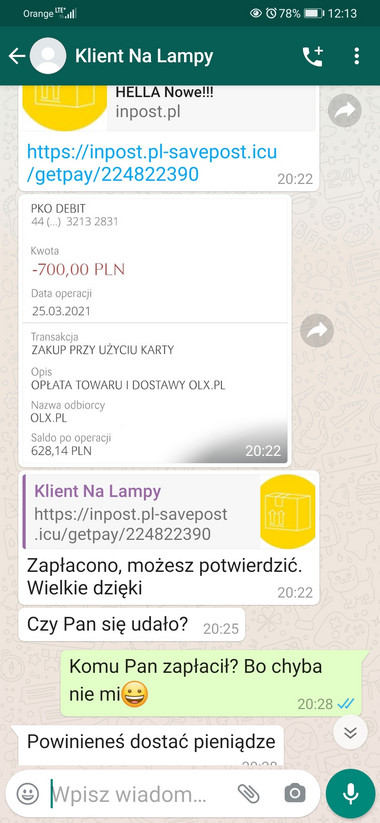 Oszustwa na OLX - jak uważać na oszustów – możesz dużo stracić!