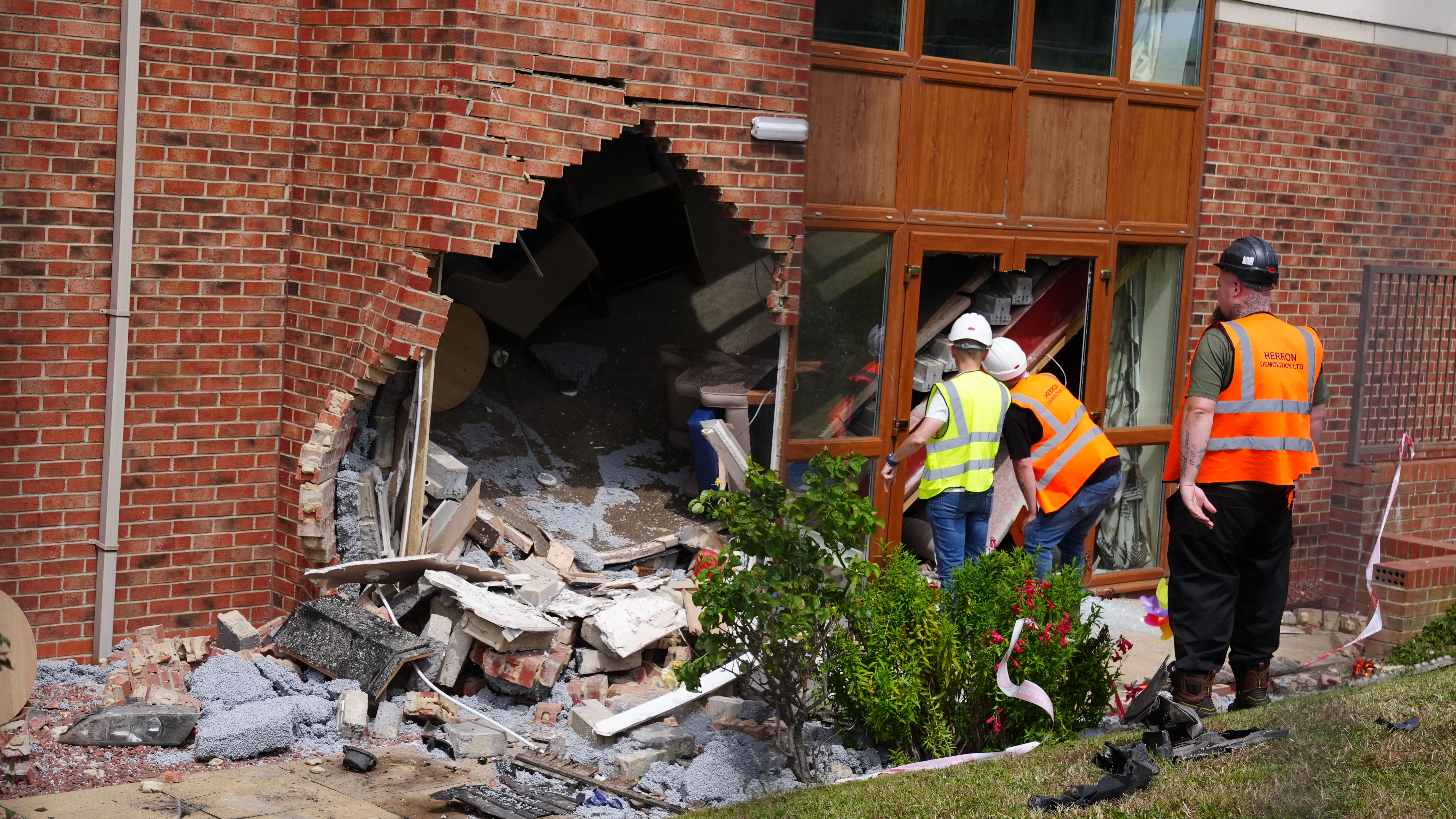 Driver jailed over 5 years after stolen BMW crashed into care home at 100mph