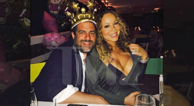 Mariah Carey celebrates Brett Ratner's birthday in the Bahamas