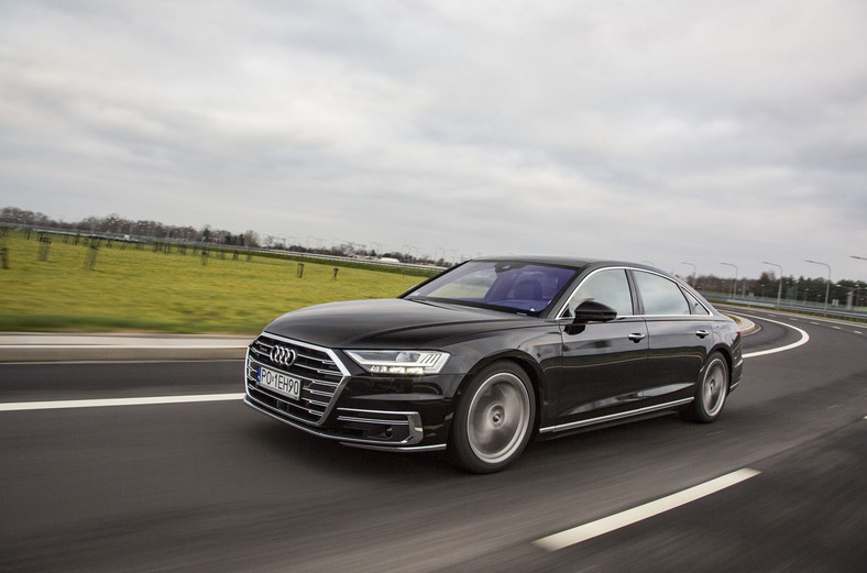 Audi A8 L 55 TFSI quattro - dotyk luksusu