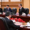Aleksandar Vučić nakon sastanka sa predsednikom Kine Si Đinpingom i potpisivanja bilateralnih sporazuma