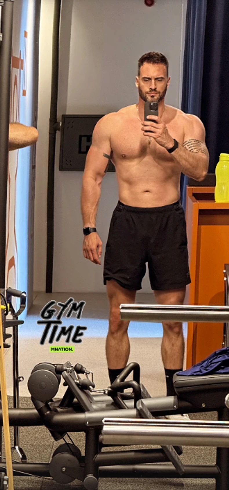 Bojan Grujić ima telo svo u mišićima