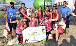 Grand Prix PLS: Siatkarki Pałacu Bydgoszcz najlepsze na plaży w Gdańsku