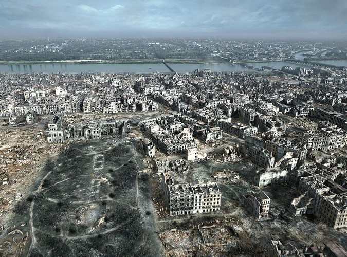 'Miasto ruin'. Zobacz Warszawę w gruzach