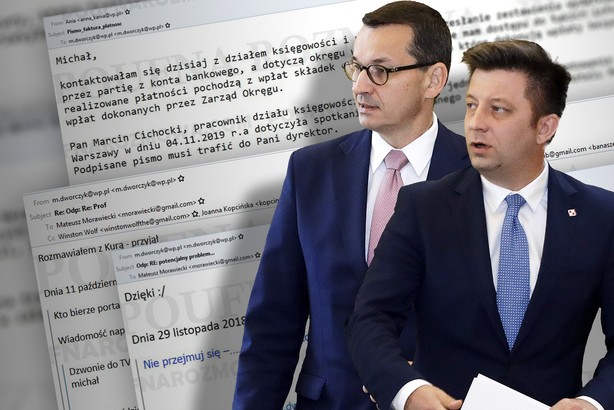 listy dworczyk morawiecki