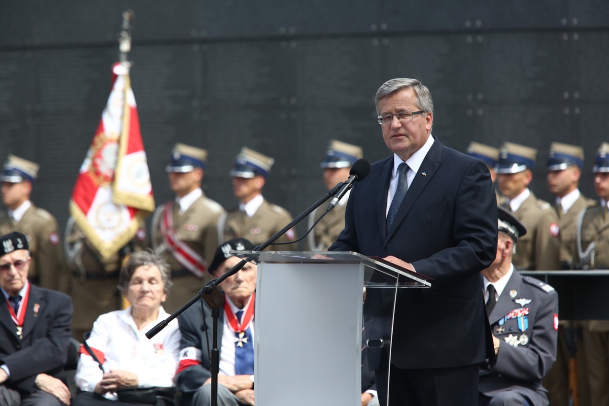 Prezydent Bronisław Komorowski