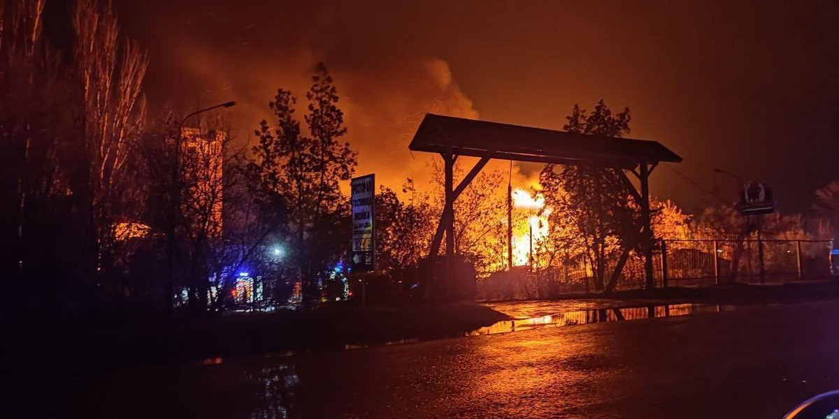 Ukraińcy zbombardowali hotel z rosyjskimi żołnierzami. 