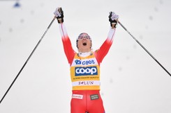 PŚ w biegach: Johaug najlepsza ze startu wspólnego w Falun