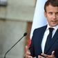 The Pesident of France Emmanuel Macron visits in Bulgaria.